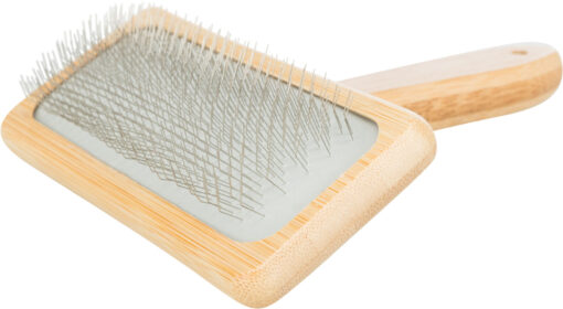 Brosse souple, en bambou/métal, 12×15cm 12×15cm