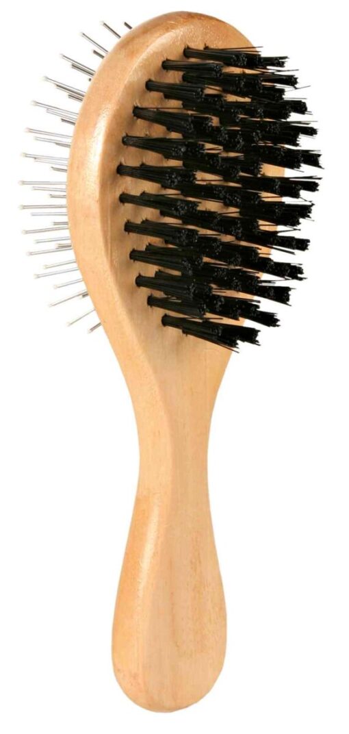 'Brosse bois, double face 5×17cm