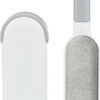 Brosse anti peluches avec station de nettoyage,33cm,blanc/gr