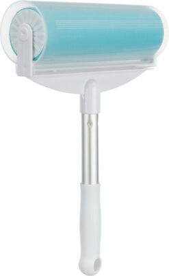 Alternative view of Fusselroller XXL, Silikon, 20-30cm, weiss/türkis