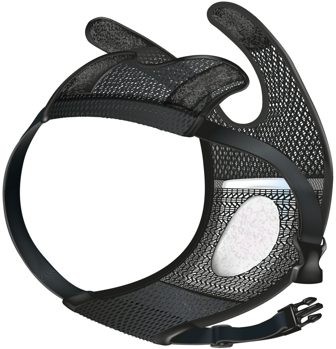 Slip de protection comfort, matière mesh, noir L: 50-59cm Slip de protection comfort, matière mesh, noir L: 50-59cm