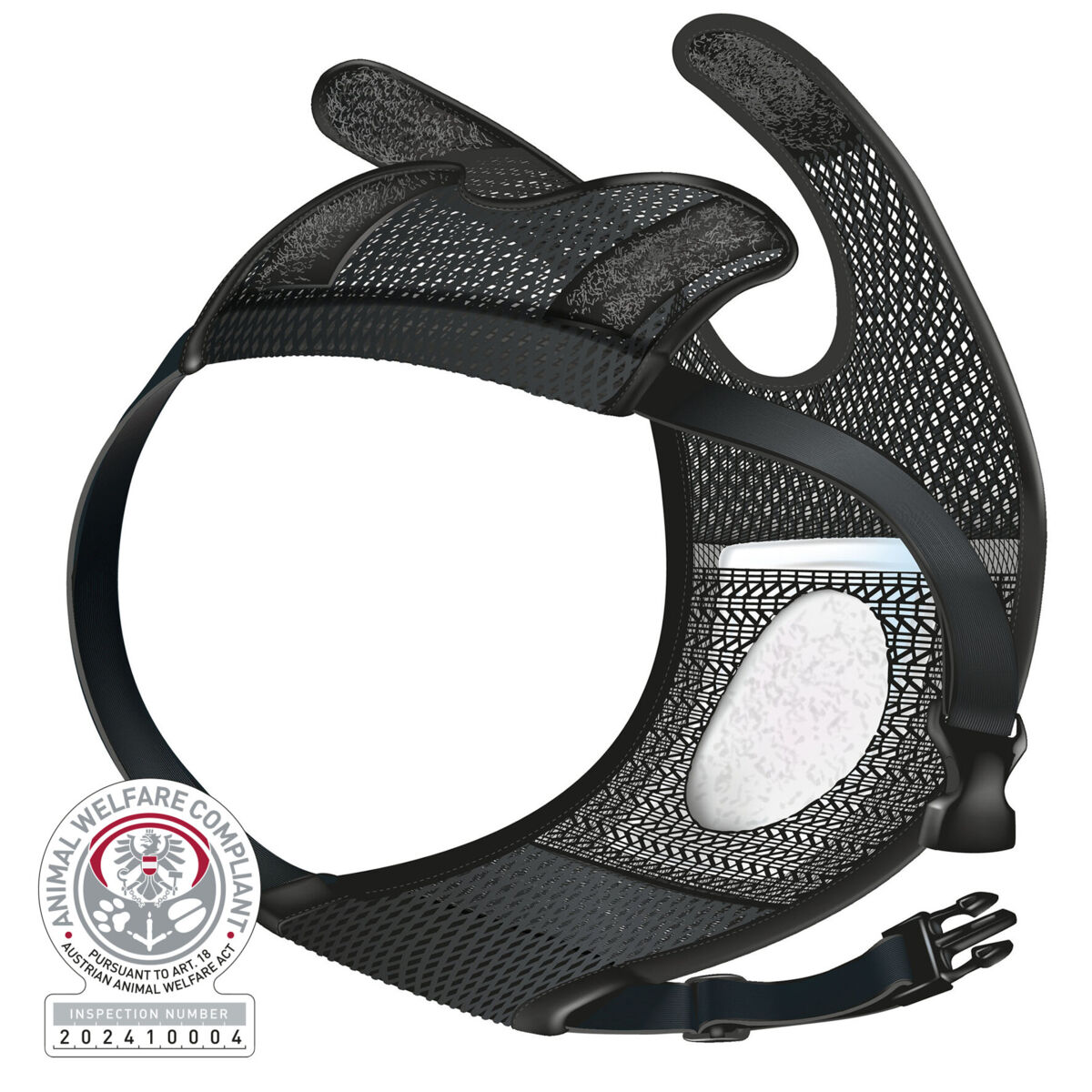 Slip de protection comfort, matière mesh, noir L: 50-59cm Slip de protection comfort, matière mesh, noir L: 50-59cm