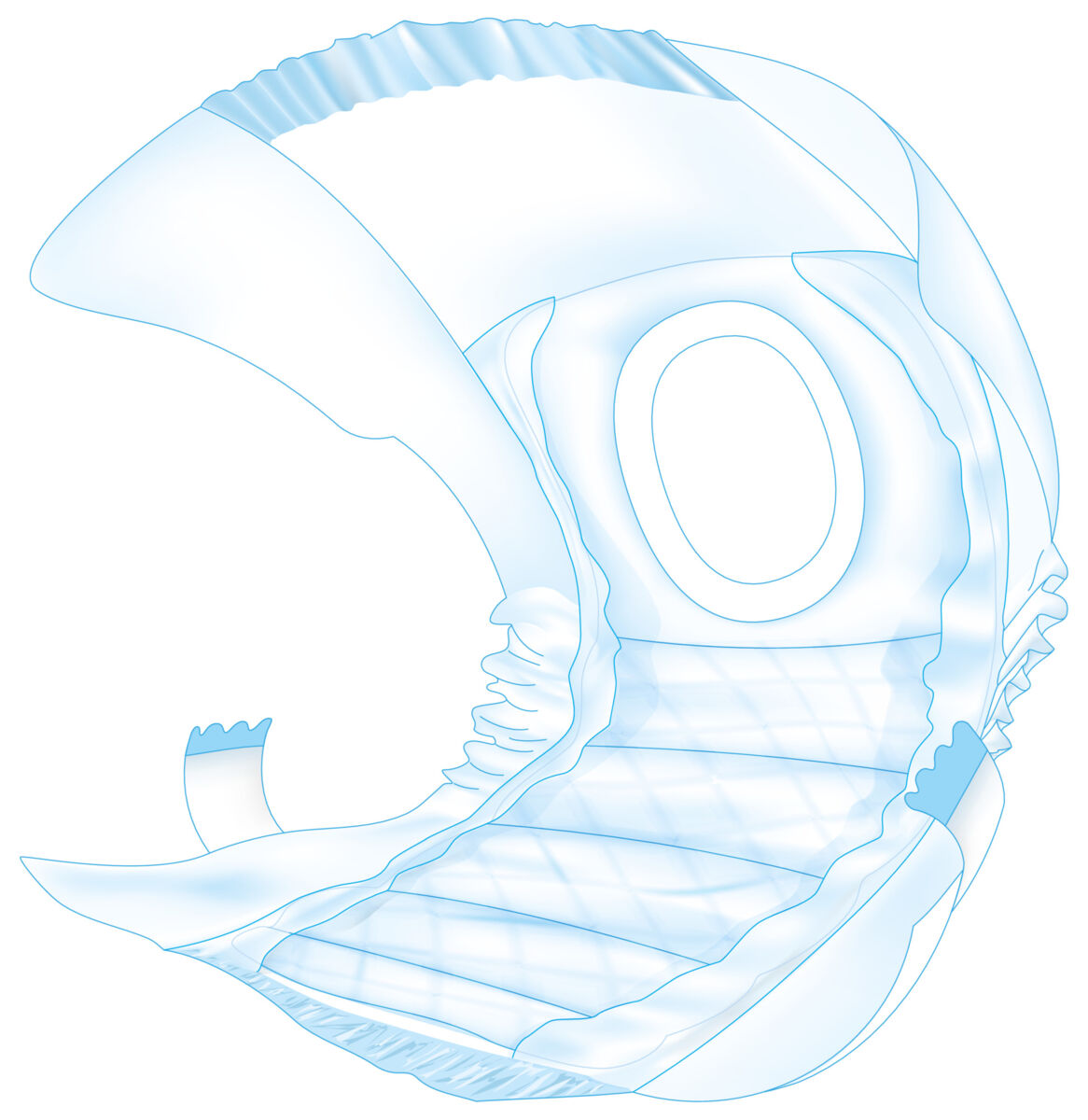 Couches pour chiens femelles M: 3248cm, 12St. Couches pour chiens femelles M: 3248cm, 12St.