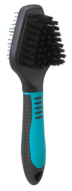 Alternative view of Brosse, double face, plastique, 6×19cm