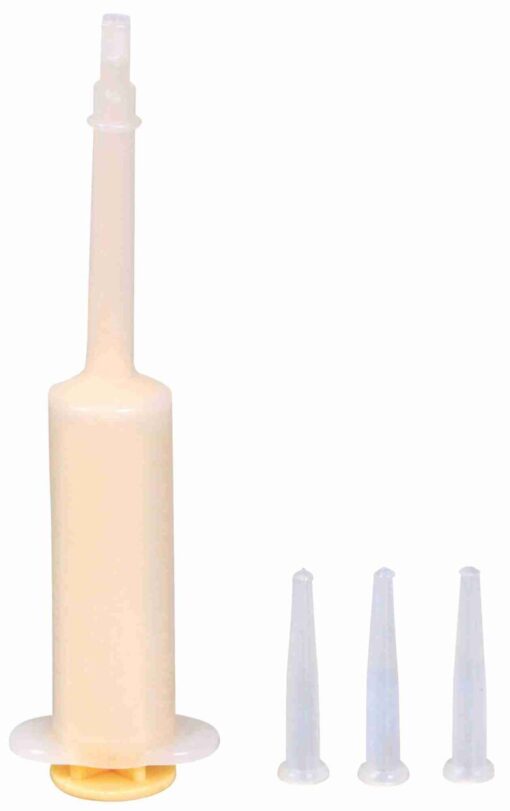 Säugehilfe-z. Füttern v. Tierbabies m. 3 Silikon-Saugern 10ml