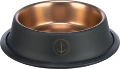 Alternative view of BE NORDIC écuelle, acier inoxydable/caoutchouc, noir/bronze