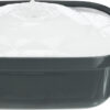Trinkbrunnen Polygon, Melamin, 2,5 l/28×11×22cm, grau/weiss
