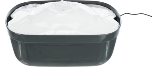 Fontaine à boire Polygon, en mélamine, 2,5 l/28×11×22cm, gri
