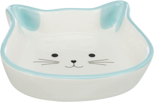 Ecuelle céramique visage de chat, 0,25 l/ ø12cm