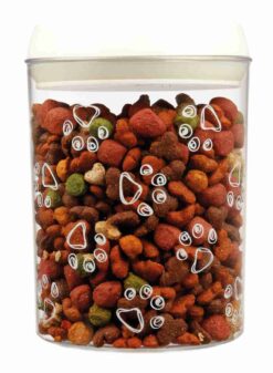 Alternative view of Futter- und Snackdose, Kunststoff, ø12×17.5cm, transparent