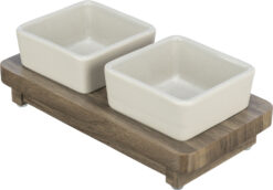 Alternative view of Set gamelle CityStyle, céramique/MDF
