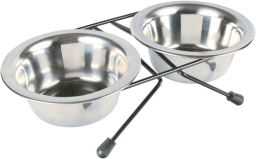 "Eat-on-Feet" 2 ecuelles av.support,0.2l ø10cm, 0.2l