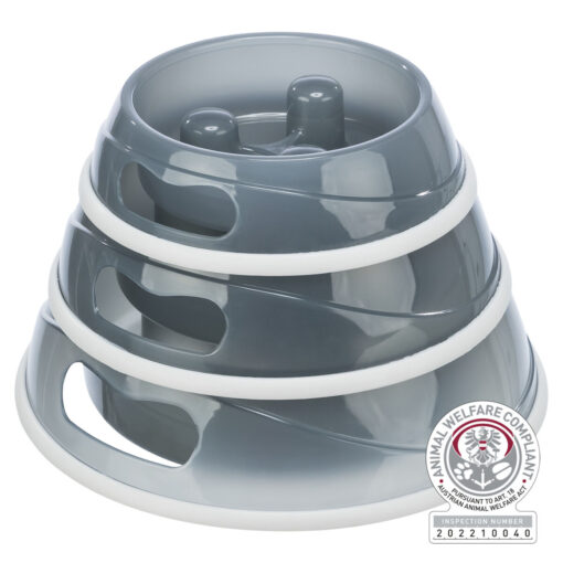 Ecuelle en plastique Slow Feed ø20cm, 0.45L