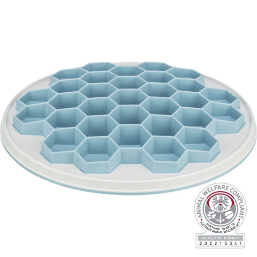 Slow Feeding plateau hive, en plastique/TPR/TPE, ø 30 cm, g