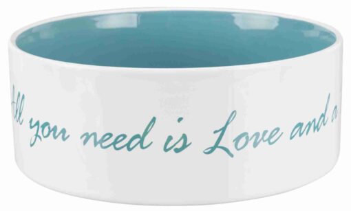 Keramiknapf Pet's Home, creme/hellblau 1,4 l/ø 20cm