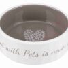 Keramiknapf Pet's Home, creme/taupe
