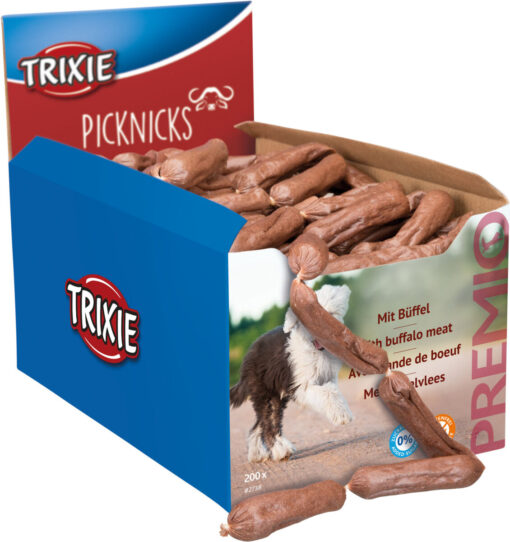 PREMIO Picknicks, Würstchenkette, Büffel, 8cm, 8 g nur per VE 200Stk.
