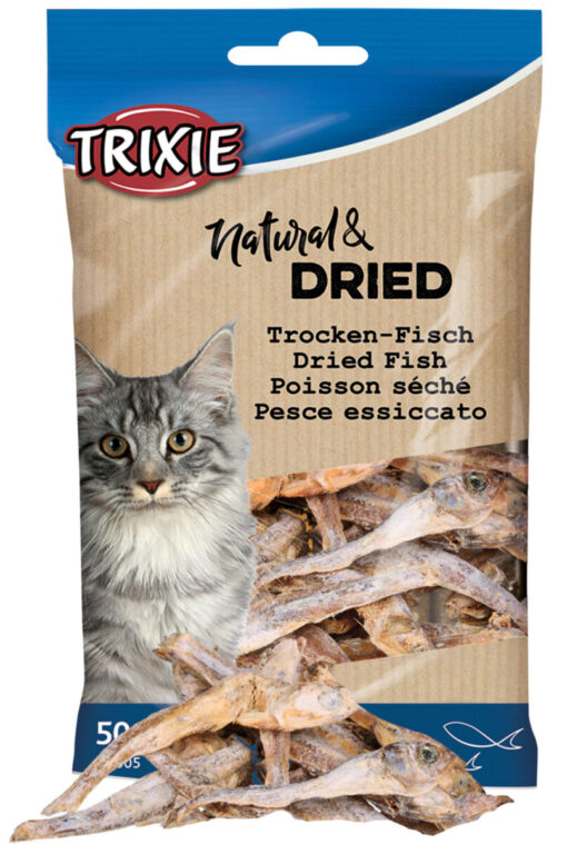 Poisson sec pour chat 50gr