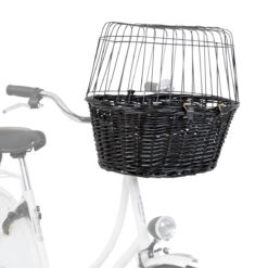 Fahrradkorb mit Gitter, 50x41x35cm,schw.