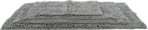 Tapis absorbant anti-saletés, imperméable, 100×70cm, gris 100×70cm