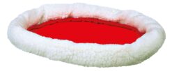 Alternative view of Katzen-Kuschelbett, rot