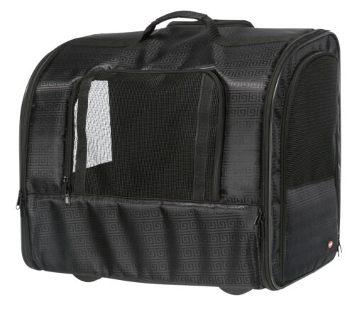 Trolley "Elegance",Nylon, schwarz 44x30x40cm
