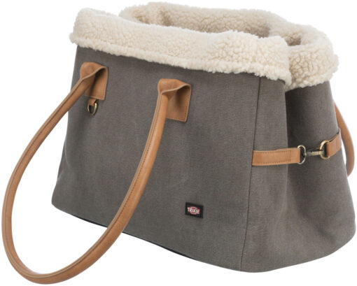 Sac Rachel, 25×30×40cm, gris/brun clair