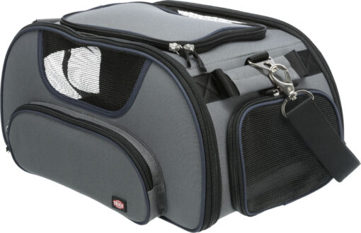 Sac pour avion Wings, 28×23×46cm, gris/bleu