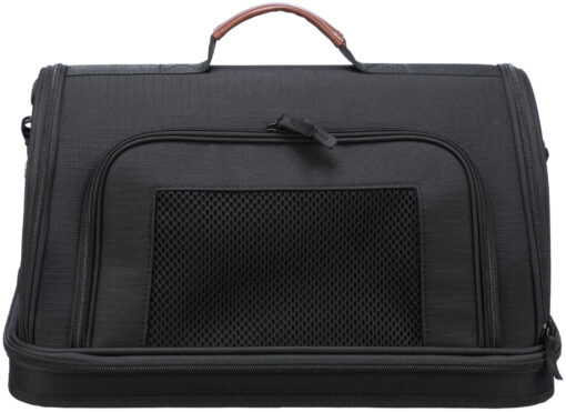Sac pour avion Gate, 28 × 25 × 45 cm, noir