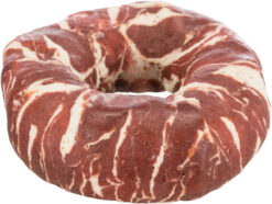 Alternative view of Denta Fun Marbled Beef Chewing Ring, lose, ø10cm