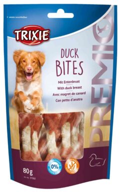 Alternative view of Premio Duck Bites. 80g