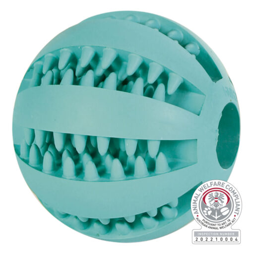 DENTAfun Baseball Mintfresh, Naturgummi ø 6.5cm