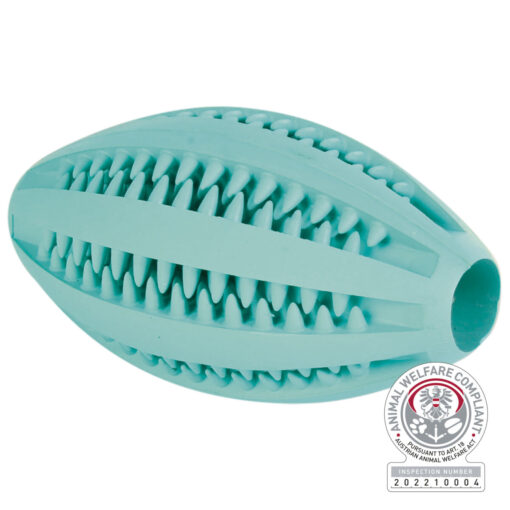 DENTAfun Rugby, Mintfresh, Naturgummi 11.5cm