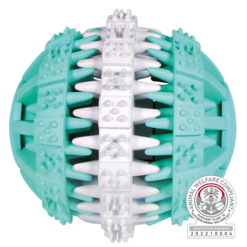 DENTAfun Ball, Mintfresh, Naturgummi ø7.5cm