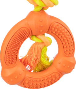Alternative view of Denta Fun Ring am Tau, Naturgummi, ø12cm/41cm