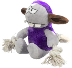 Alternative view of Monstre, en peluche, 32cm, mauve