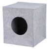 Kuschelhöhle Anton für Regal, 33×33×37cm, grau