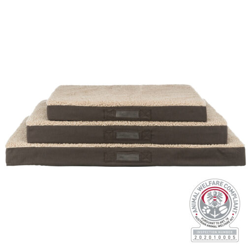 Vital matelas Bendson, brun foncé/beige 80×60cm