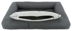 Alternative view of Vital lit Pulito, angulaire , 100×80cm, gris