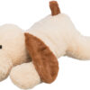 Chien câlin Benny, en peluche, 75 cm, beige/brun