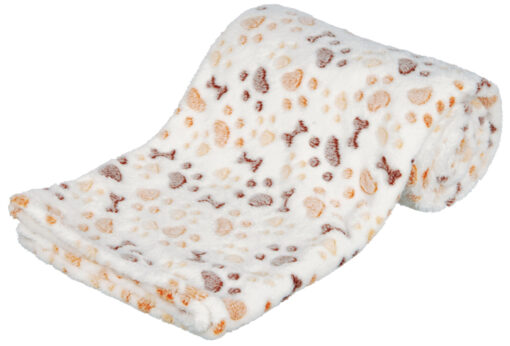 Decke Lingo 150x100cm, weiss/beige
