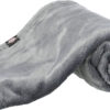 Couverture Kimmy, peluche, 70×50cm, gris