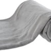 Couverture Kimmy, peluche, 150×100cm, gris
