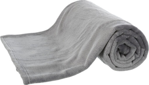 Couverture Kimmy, peluche, 150×100cm, gris 150×100cm, grau
