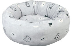 Bett Mimi, ø50 cm, grau