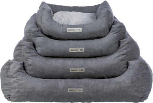 Lit Liano, angulaire, 60×50cm, gris 60×50cm, grau