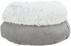 Alternative view of Bett Harvey, rund, grau/weiss-schwarz
