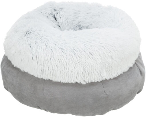 Bett Harvey, rund, grau/weiss-schwarz ø 45cm