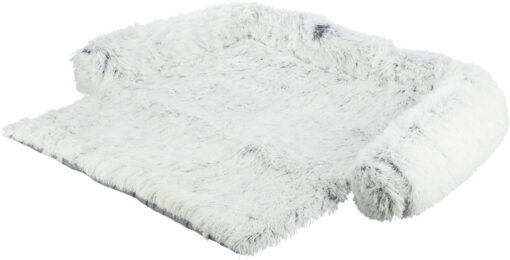 Polster-Schondecke Harvey, eckig, weiss-schwarz 90x90cm