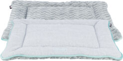 Alternative view of Junior Liegematte, eckig, hellgrau/mint